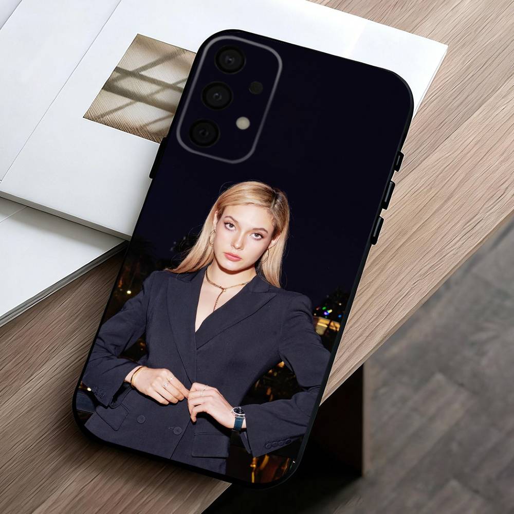 

Snow Princess E-Eileen G-Gu phone Case For Samsung Galaxy A73,A72,A71,A70,A53,A52,A51,Others Soft Black Shell Samsung a21s