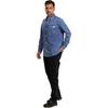Calvin Klein Button Down Point Collar Denim Long Sleeve Shirt Men Shirts LV040EM774-WHZ