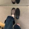 Cool Summer Mesh Woven Breathable Soft Bottom Bag Head Half Slippers Women's 2025 New Versatile Outer Wear Fishing Net Sandals