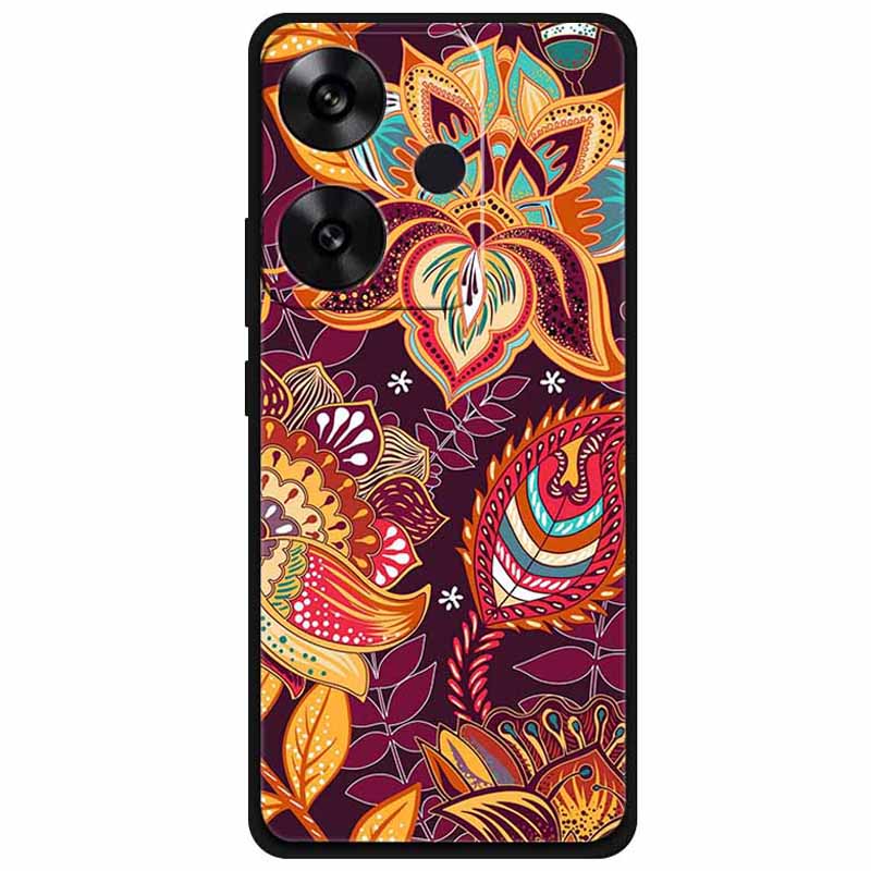 For Xiaomi Poco F6 5G/Redmi Turbo 3 5G Case Pattern Printing Soft TPU Cell Phone Cover