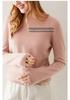 Women's 100% Pure Cashmere Round Neck Sweater, Knitted Seamless Long Sleeve - Autumn/Winter Collection.