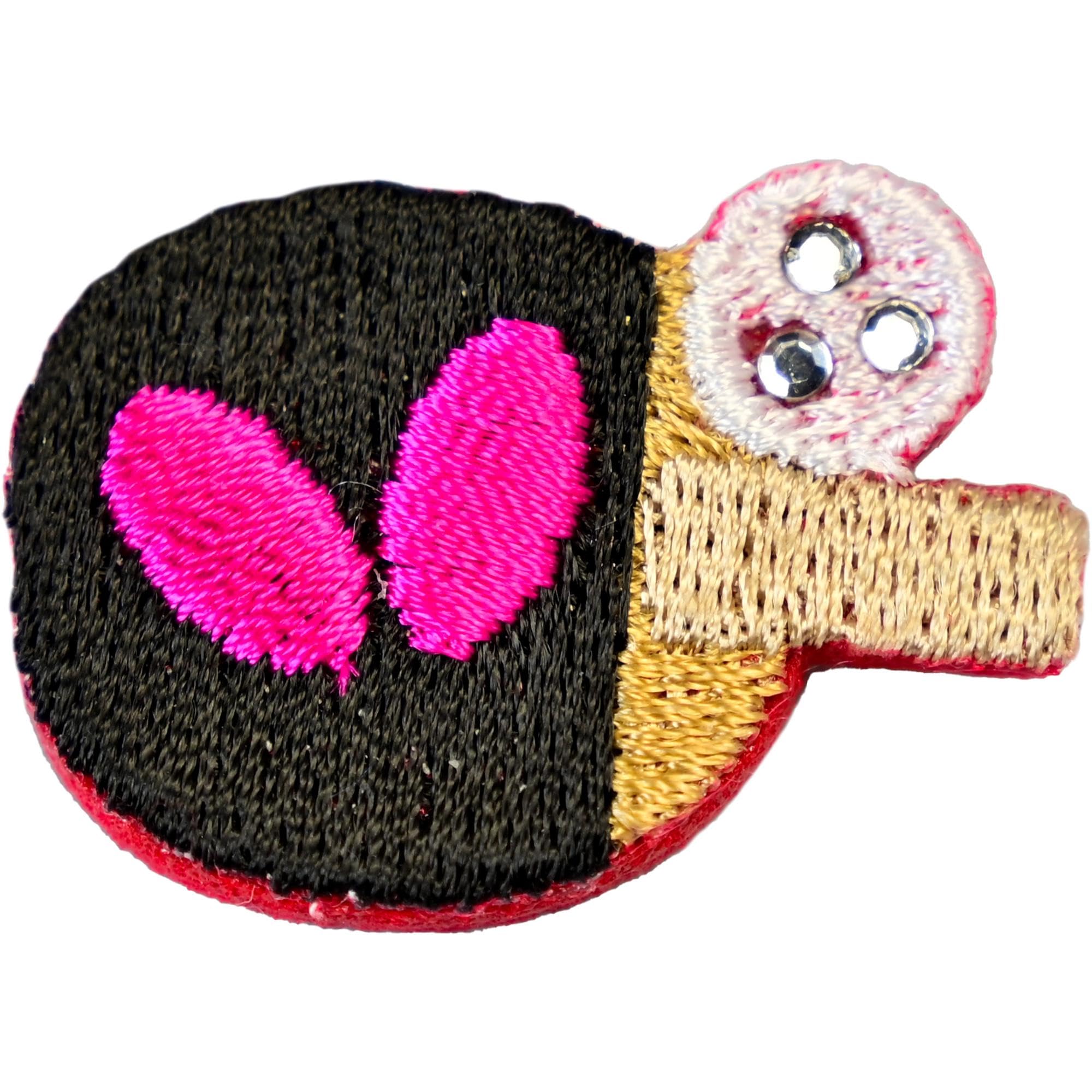 

Butterfly brooch pin racket 75920 278 black