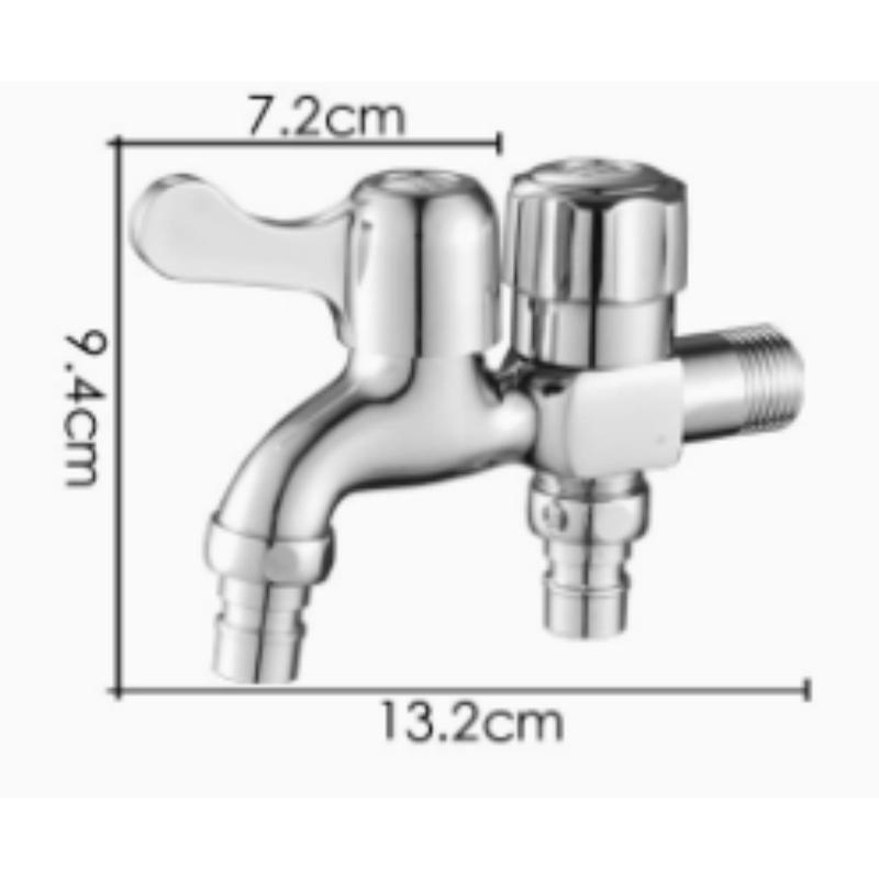 Meitairuisi All-Copper One-in-Two-Out Faucet