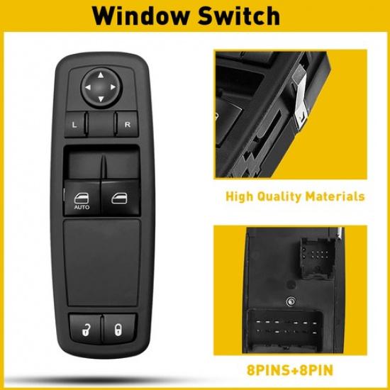 Master Power Window Door Switch For 2013-2015 Dodge Grand Caravan 68110870AA