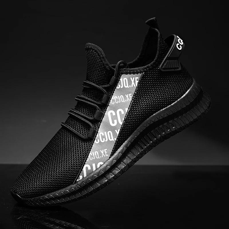 Summer Mesh Breathable Casual Shoes Lightweight Men Running Shoes Classical Fashion Walking Anti Slip Sneakers Sport Tenis Shoes