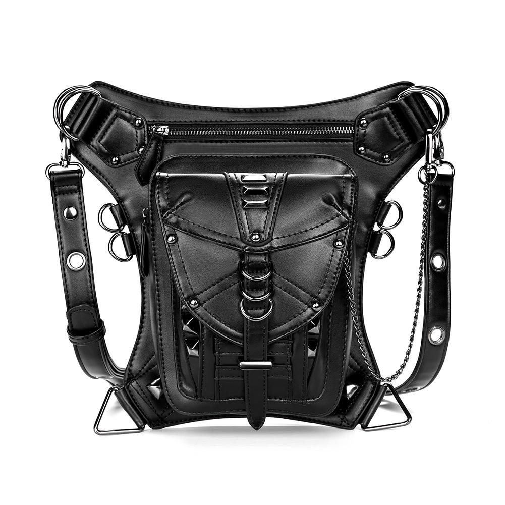 Steampunk New Women's Bag Single Shoulder Crossbody Bag Women's Small Bag Outdoor Casual Mobile Waist Bag