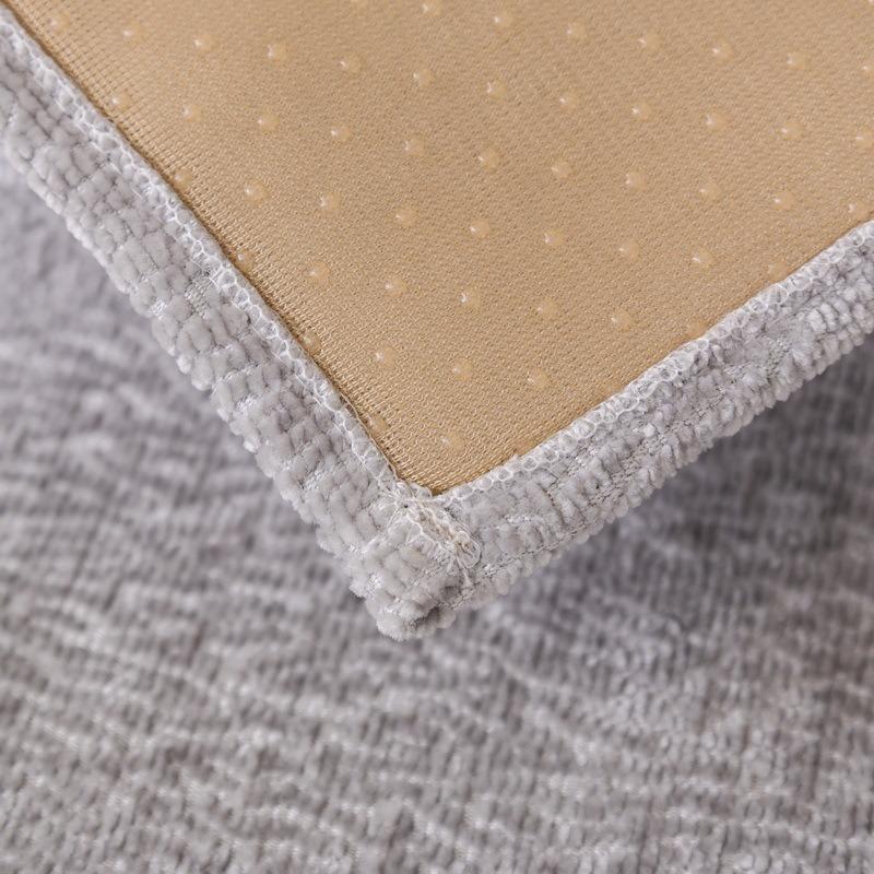 Cream Style Sofa Cushion Seasonal Universal Chenille Anti Cat Scratch Cover Cloth Skirt Edge Non-Slip Cushion For Living Room