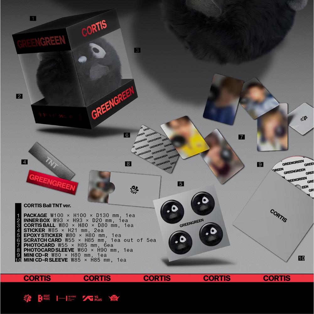 (VORBESTELLEN) CORTIS - GREENGREEN / Das 2. EP-Album (CORTIS Ball ver.)