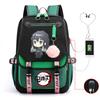 Demon slayer ghost extermination column student schoolbag junior high school student primary school student middle school student backpack
