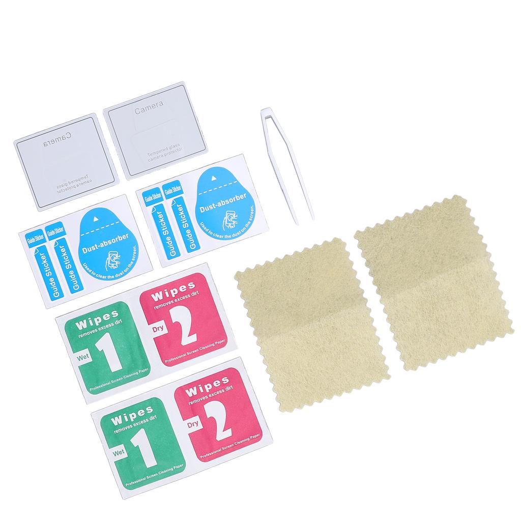 4Pcs Drone Lens Tempered Glass Film 9H Hardness Anti Explosion Camera Lens Protector for Air 3S