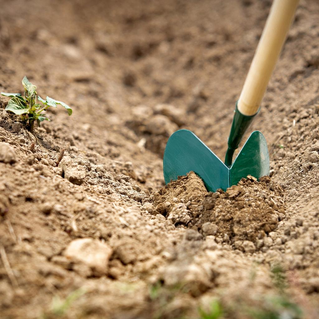 KADAX Small Ridger with Handle Gardening Coulter