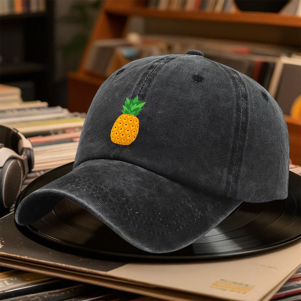 Ananas Baseballpet Sportpet Pet Mode Retro Buitenliefhebbers Hardlopen Licht Perfecte Cadeaukeuze Geschikt voor Buiten S