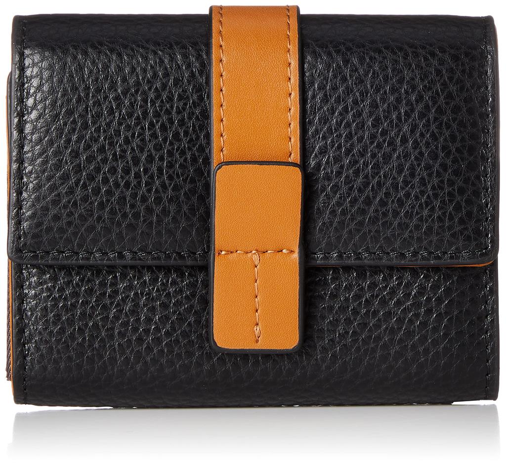 Wallet TA661WBKF Black [Device] Women's