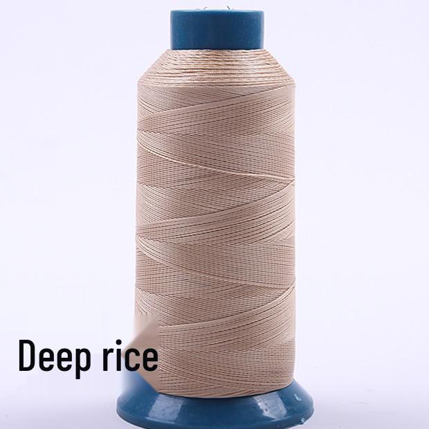210D 3-Ply Nylon & Silk Sewing Thread for Cushions, Sofa Covers, Curtains - Mercerized Edge, Free Shipping