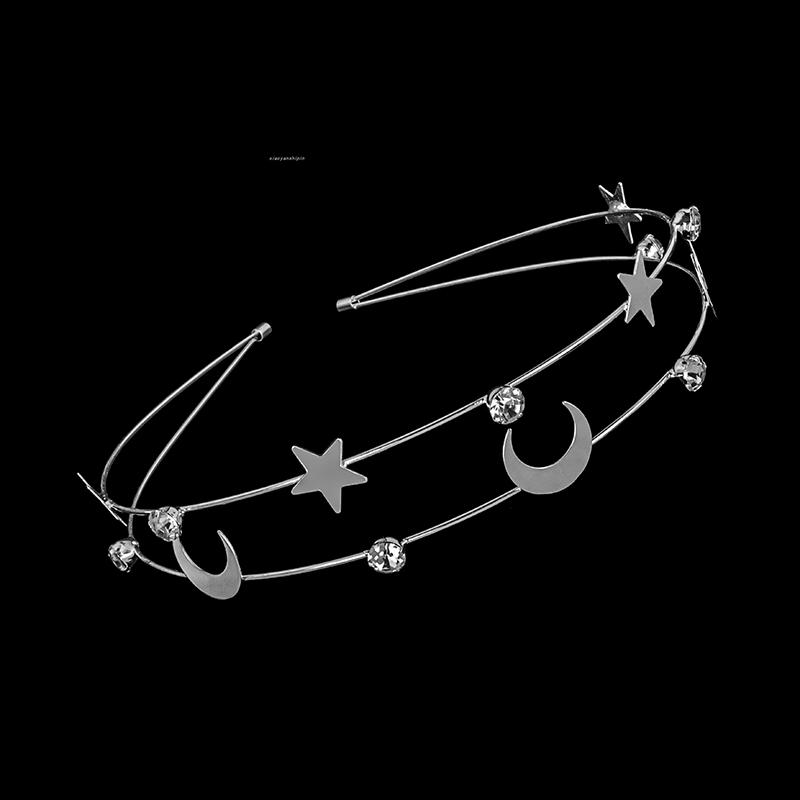 Lystrfac Korean Cute Cherry Alloy Pearl Headband for Women Girls Strawberry Flower Hairband Thin Hair Hoop Hair Accessories