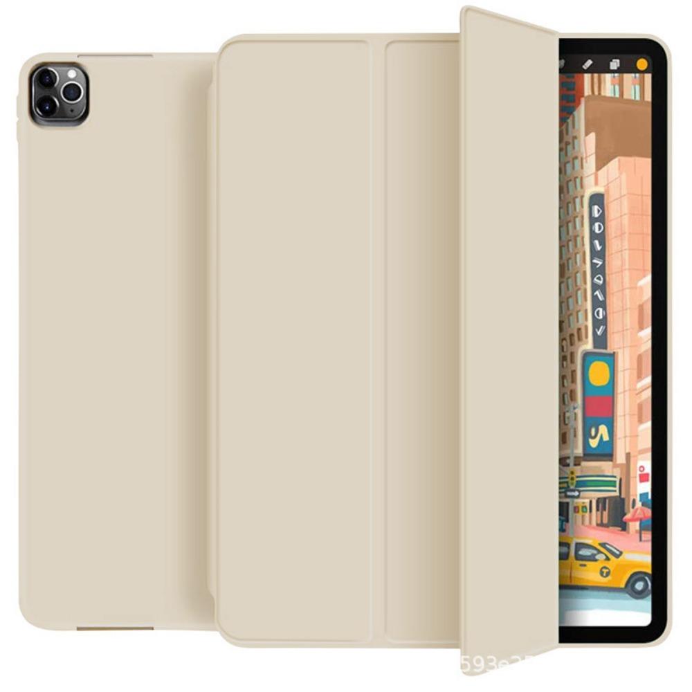 Para iPad 10 Capa Magnética 10.9 Polegadas À Prova de Choque Capa de Silicone com Porta-Lápis Casco Macio