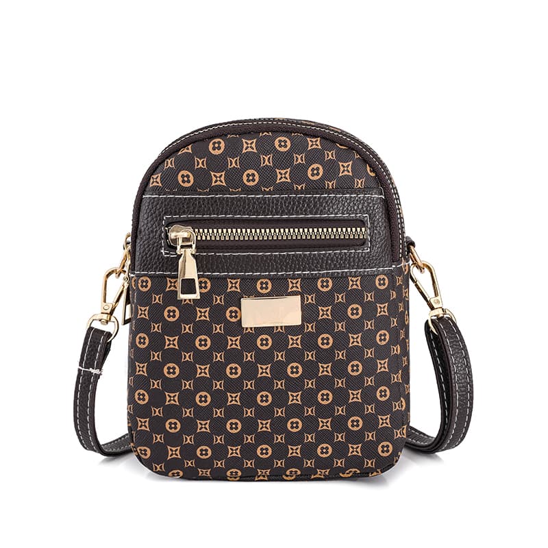 Crossbody bag Mobile phone bag Mini women's printed shoulder bag
