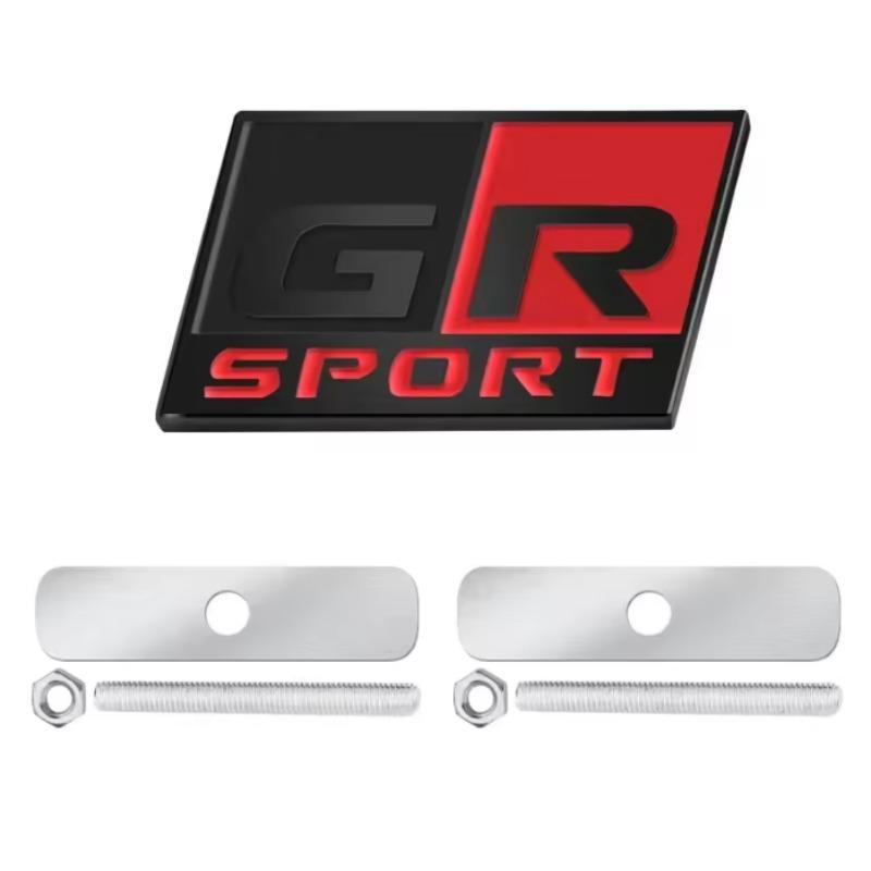 1PC Car Front Hood Grille Emblem Badge Auto Side Fender Decal Sticker for HV YARiS RZ RC RS Prius Alphard Avensis Prius Verso Crown Yaris