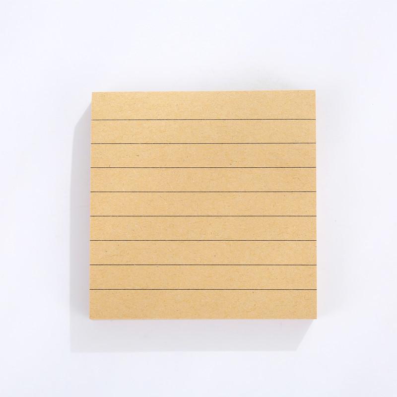 Creative Tearable Sticky Notes Pad - Grid Message & Reusable Adhesive Memo for Students