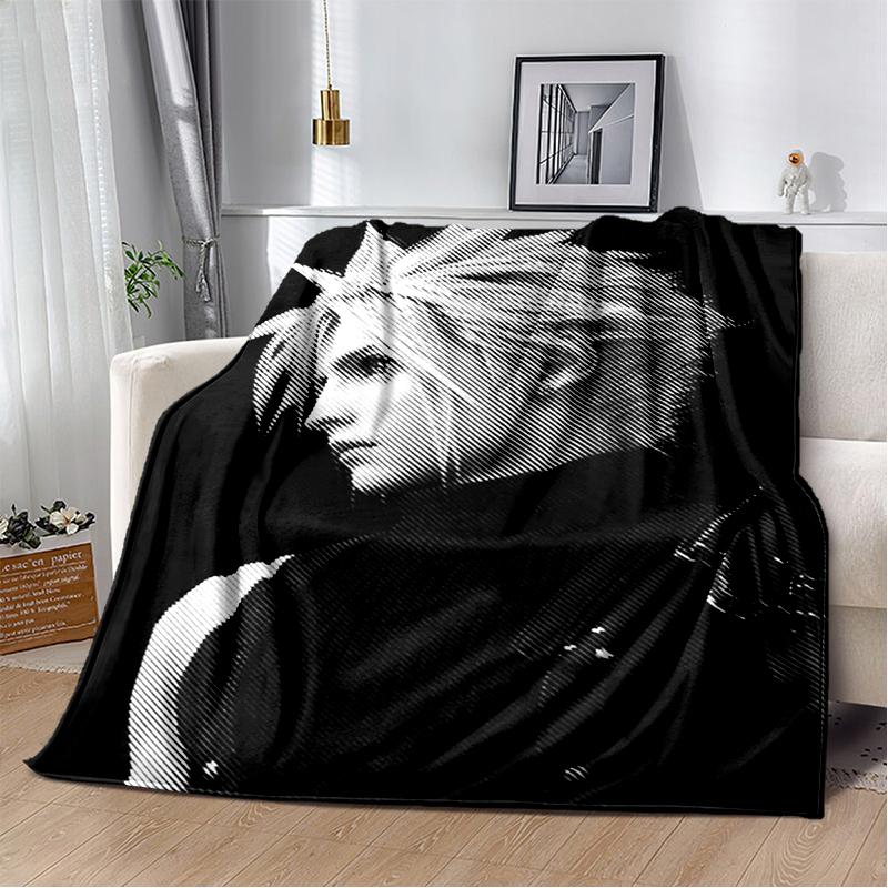 29 Style New Sephiroth Final Fantasy Games Cloud Tifa Aerith Blanket,Soft Throw Blanket for Home Bedroom Bed Sofa Cover Kids