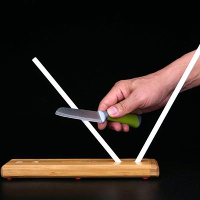 Talos 4-Rod Ceramic Crock Stick Turn Box Sharpener Ferramenta de afiação de pedra de amolar de cozinha