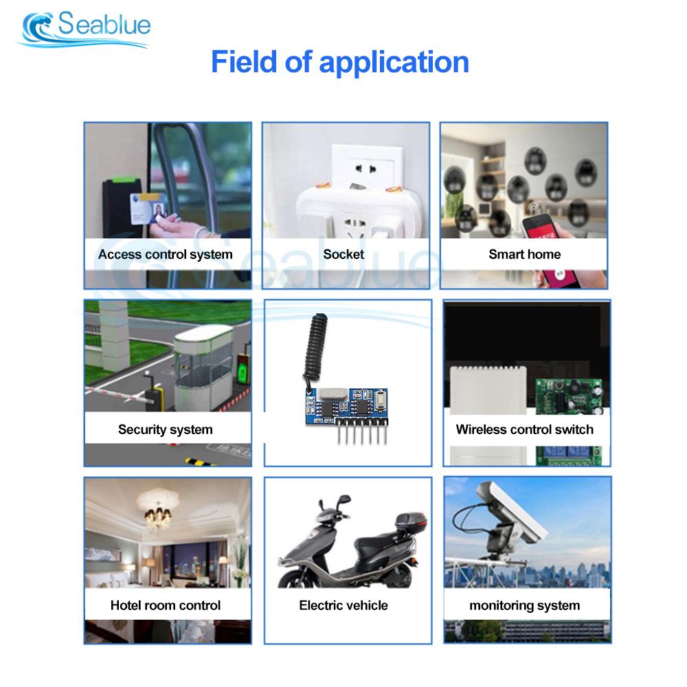 315mhz/433mhz Receiving Module Superheterodyne Receiving Module Remote Control Switch Module Wireless Band Decoding Module
