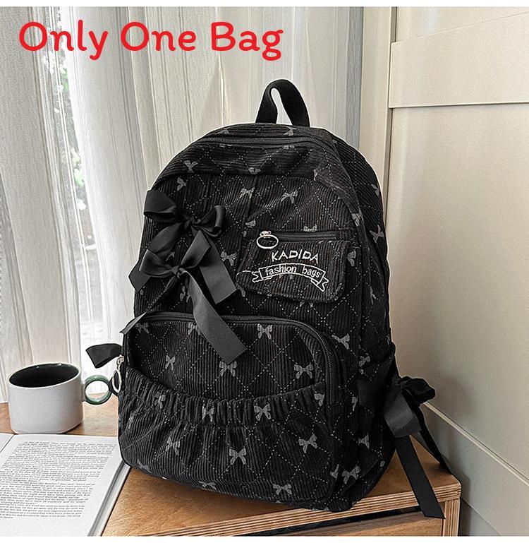 Minimalist Polyester Backpack For Teen Girls With Waterresistant Design For Casual Travel