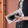 Borsa Portatile per Occhiali in Ecopelle PU Anti-Pressione Anti-Perdita Custodia Semplice per Occhiali Borsa per Occhiali