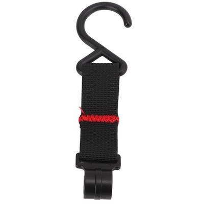 Camping Outdoor Tableware Hook Awning Tent Clothes Hanging Hook for Picnic Hiking Black