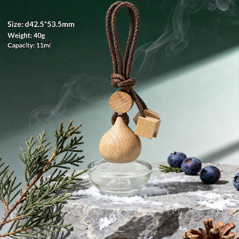 1Pcs Aromatherapy Essential Oil Bottle Hanging Car Perfume Bottle Ornament Auto Air Freshener Car Decoration Interior For Home