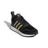 adidas Originals Multi J Abrasion Resistant Low Top Kids' Running Shoes Carbon Black Teenagers Q47130