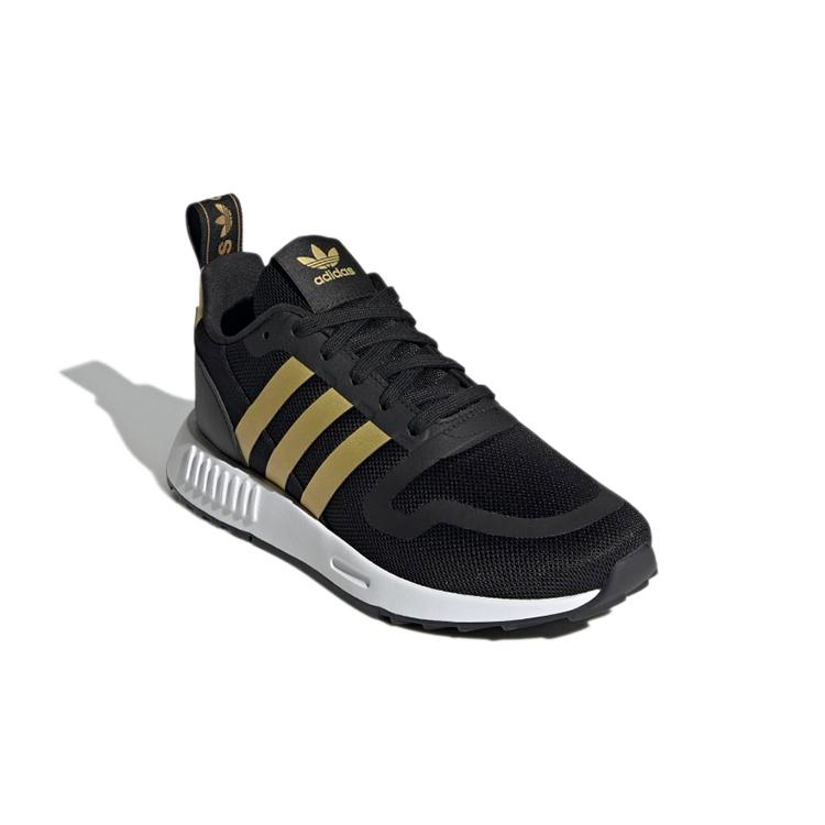 adidas Originals Multi J Abrasion Resistant Low Top Kids' Running Shoes Carbon Black Teenagers Q47130