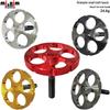 Xiaobu Guo Aluminum Alloy Bike Accessory: Five-Hole Round Folding Handle.