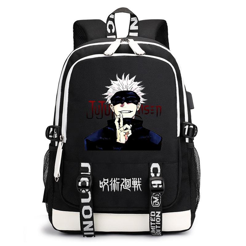 Day Mantra Return To War Anime School Bag Fashion Backpack Elementary School Students Large Capacity Backpack Burden Reduction Storage Bag