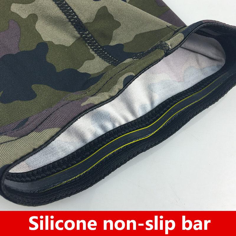 Genouillères de Football Basketball Genouillère Manchon de Jambe Support de Genou Protection Respirante Camouflage Respirant