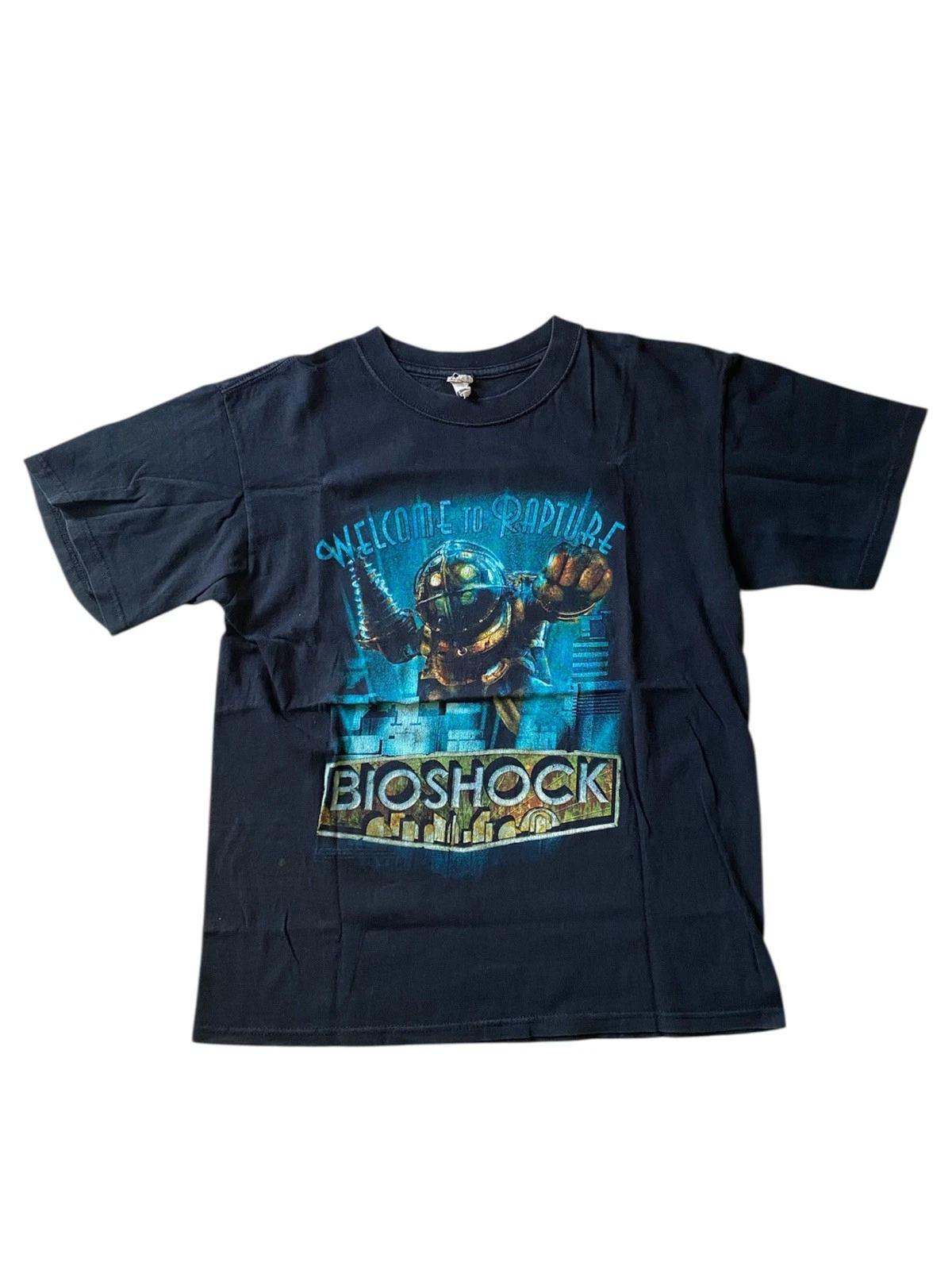 

Vintage Bioshock Video Game Promo Shirt Medium Size Playstation Xbox 4XL
