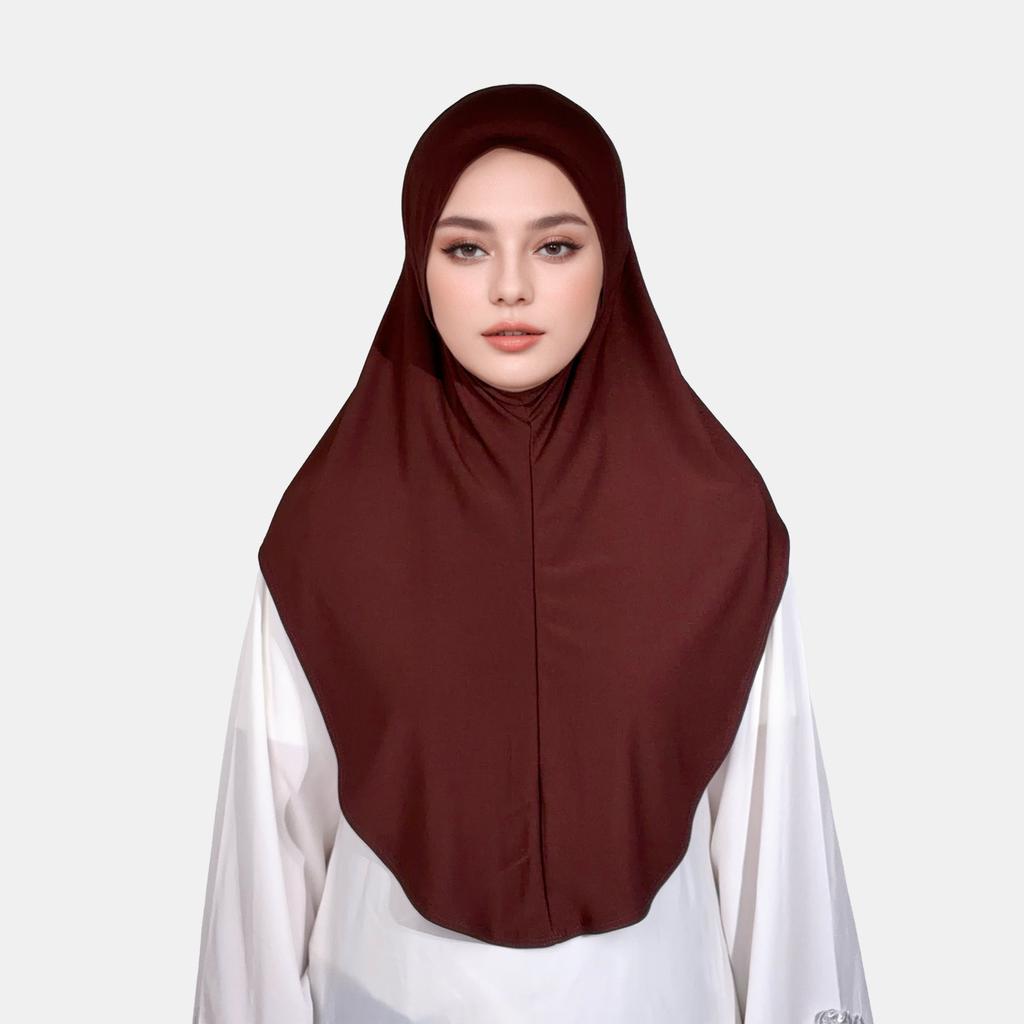 Malaysian New Version Polyester Hijab Spring Instant Hijab Multi Color In Stock