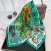Spring and Summer New French Style 71CM Silk Scarf Decorative Headband Scarf Fashionable Versatile Temperament Simulation Silk Scarf