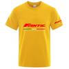 Fantic Motor Logo Print 2026 Unisex Freizeit Sportoberteile Joggen Radfahren Sommer Schnelltrocknend Tägliches Laufen Sportbekleidung T-Shirt
