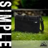Mini Sacoche Waist Body [2-Way Bag, Pouch, Bag] Travel, Hiking, Waterproof, Water-Repellent