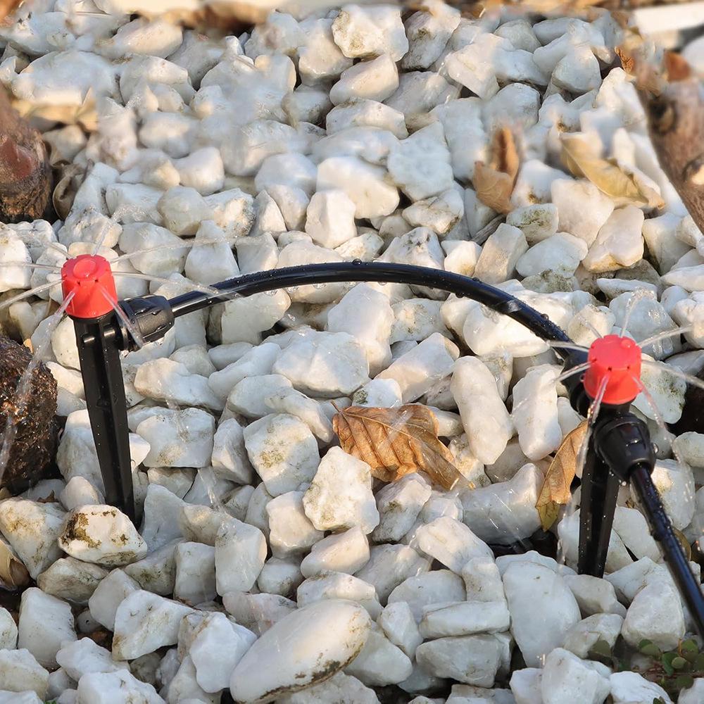 13cm Adjustable Eight-Hole Sprinkler with Double Lock Nut for Garden Watering