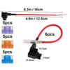 GTIWUNG (Mini) Blade Fuse Adapter Holder Flat Type Fuse Holder