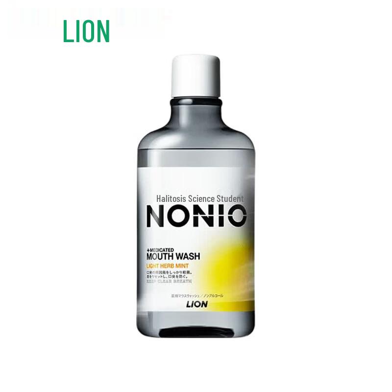 Lion NONIO Mild Mint Alcohol-Free Mouthwash 600ml 600 мл