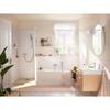 Robinet de baignoire - HANSGROHE - Rebris S - Chromé - 2 fonctions - Design élégant