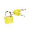 Colorful Copper Core Padlock for Suitcases, Bags, Cabinets, Dorms, and Travel