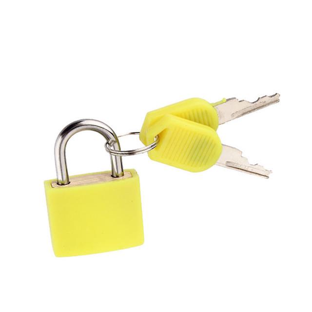 Colorful Copper Core Padlock for Suitcases, Bags, Cabinets, Dorms, and Travel