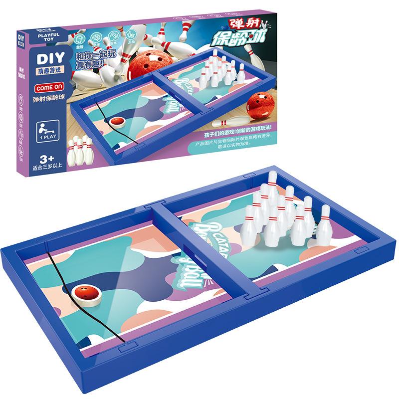 Baby Puzzle Bowling Toy Parent-Child Interactive Desktop Ejection Game Gift Creative And Practical