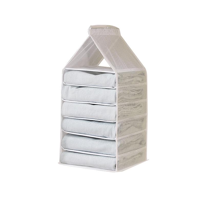 Hot sale Practical Storage Bag Cabinet Organizer For Pants Socks T-Shirt Underwear Hanging Closet