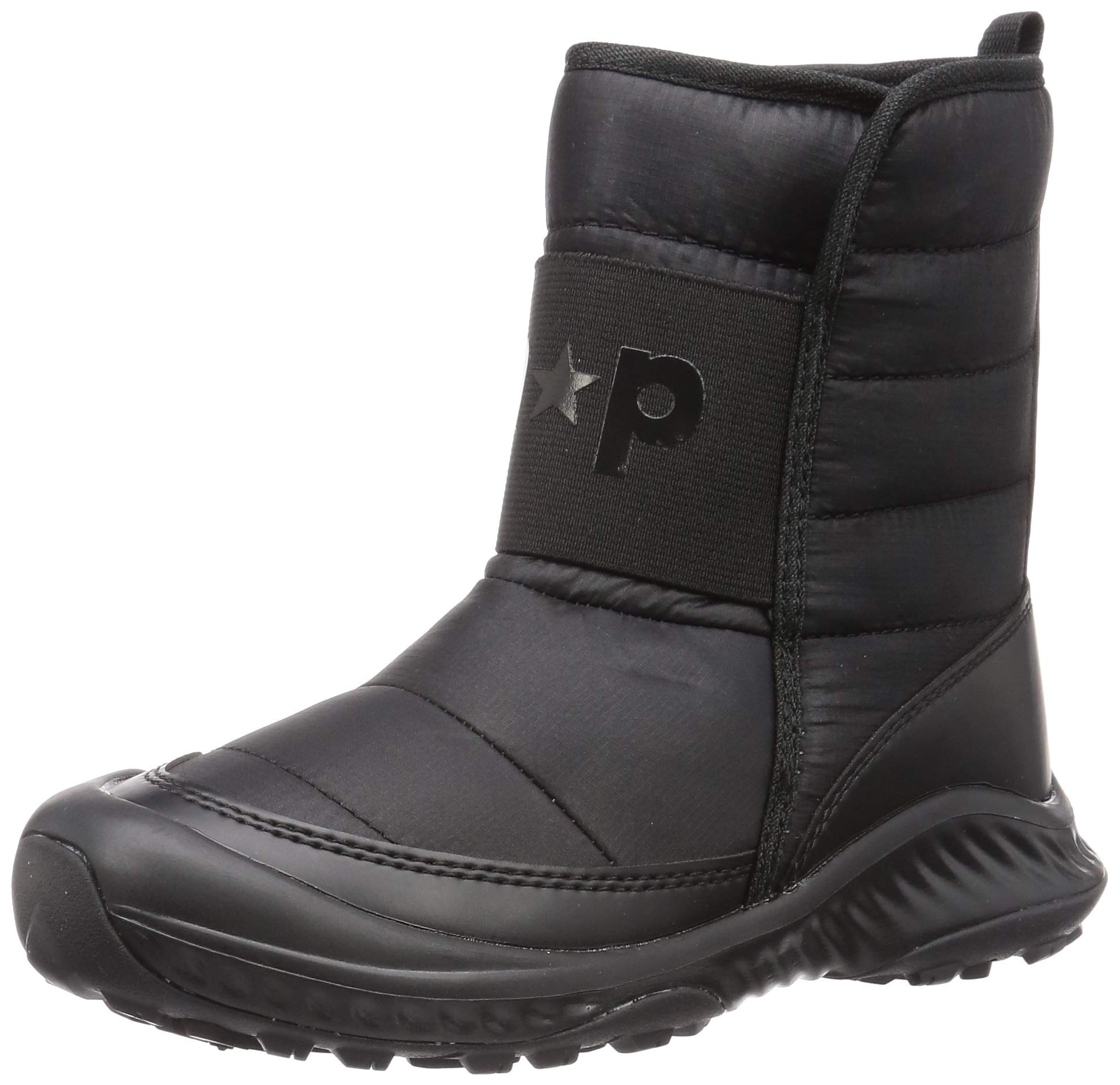 

Achilles NPS 0300 Down Cold Sizes 19cm Kids Girls Snowshoes, Water-Repellent, Weather, 19-25cm, 2E, Black, чёрный