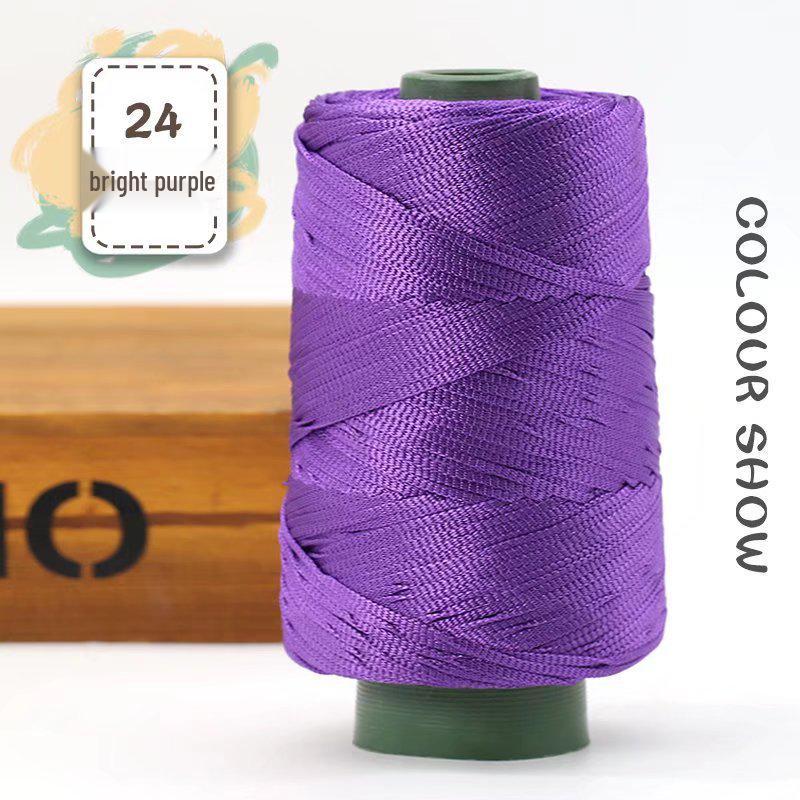 Lightweight Mercerized Cotton & Linen Thread for Hats, Shoes, Bags, Cushions. Perfect for Handmade Crafts with Upgraded Silk Line.